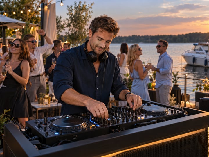 DJ — вариант для корпоратива у воды