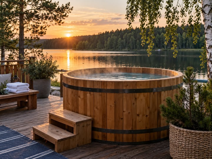 Купель — вариант для корпоратива у воды